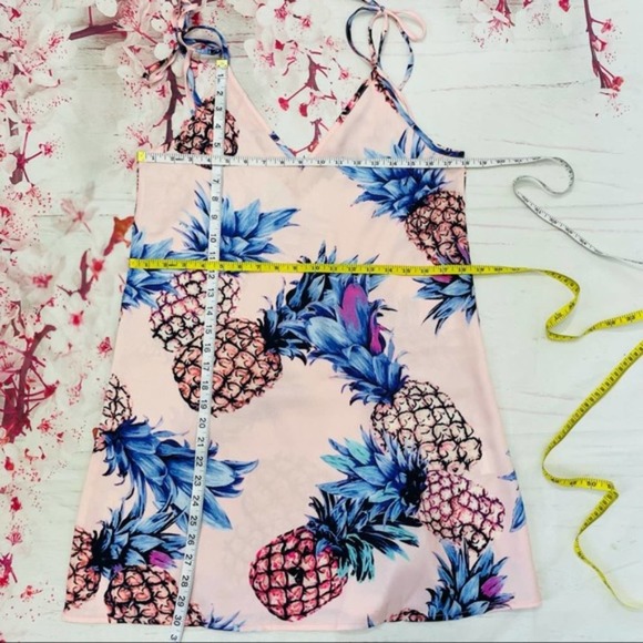 Shein - PIneapple Shift Dress - Picture 6 of 6